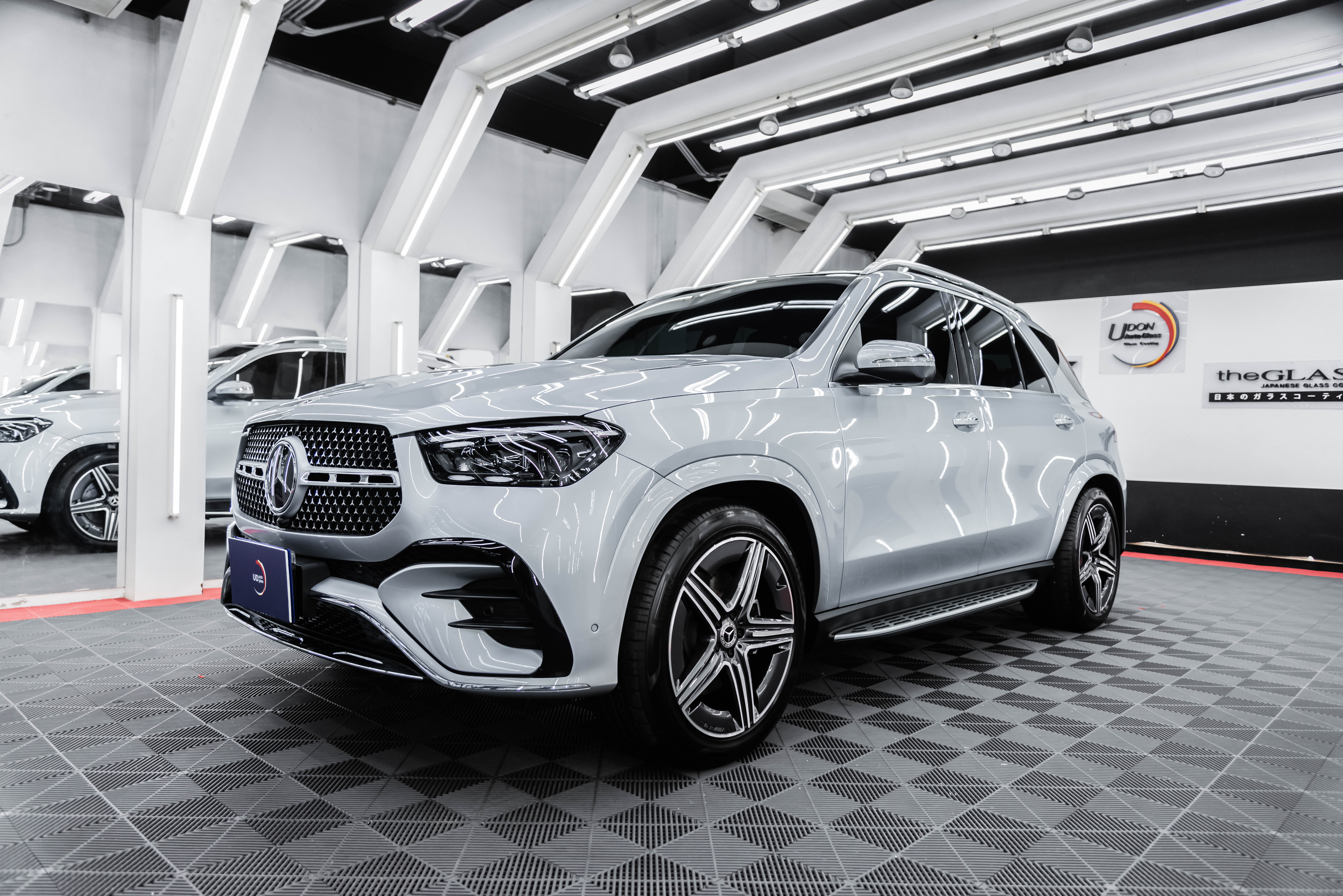 ผลงานเคลือบแก้ว Mercedes-benz GLC300d